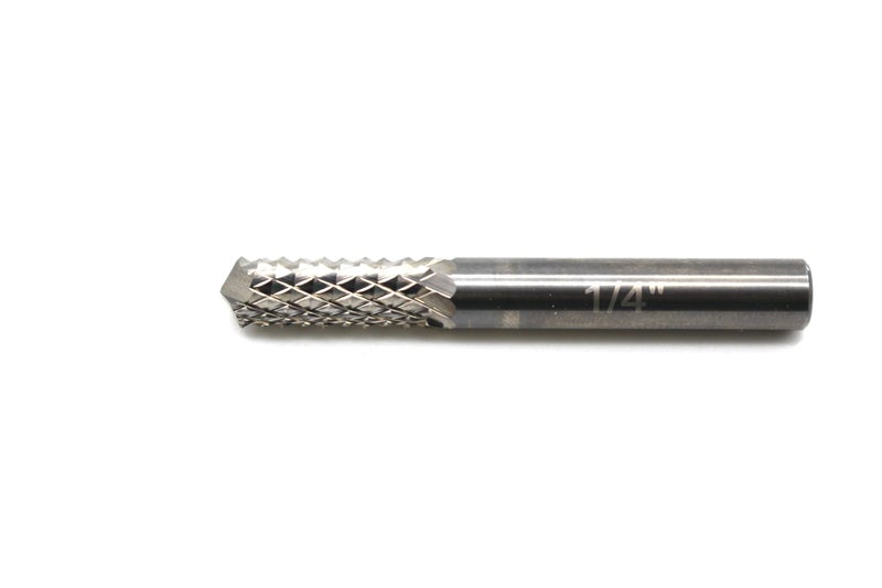 TEMO Solid Carbide Fiberglass Router Bit with 1/4 Inch Shank and 3/4 Inch cutting head for cutting through fiberglass, carbon fiber, fiber cement, drywall, FRP, GRP, and other composite materials - Image 1